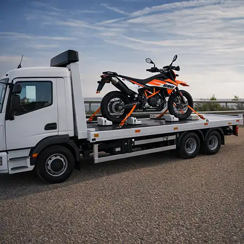 KTM 690 Enduro R adventure bike recovery in Leigh-on-Sea, Essex